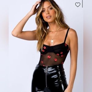 Princess Polly Madsen Mesh Bodysuit